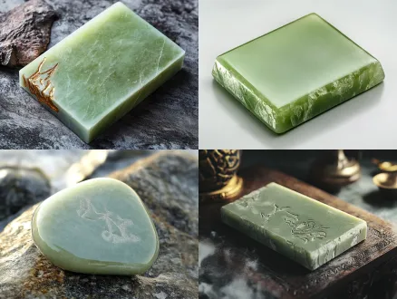 细化玉圭，精细且厚涂