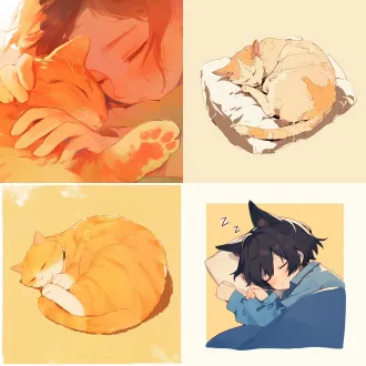 猫在睡觉