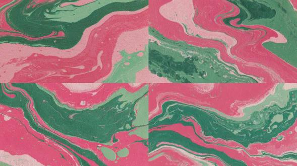 paper marbling, 1960s illustration, pink and green colour palette, ffffound, dreamy aesthetic, sam leach, detail shot, igneous rock, by edward p. beard jr. , tumblr aesthetic, camouflage made of love, ( ( extreme detail ) ), full color catalog print, folded, lizzo, silkscreen, 7 0 - s