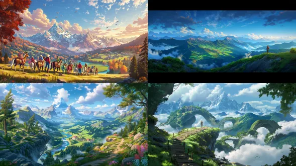 yet, looking back, we realize that every decision was a courageous endeavor, and every change in direction was a journey of growth—pixar style, highly detailed, premium quality, high resolution, master-level photography