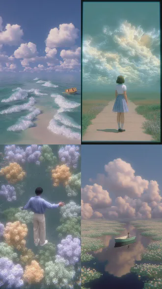 mv cover: melancholy and drifting reality