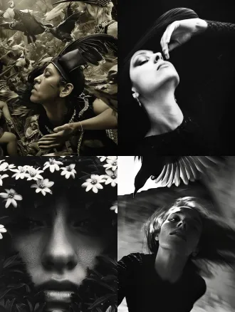 一个美女