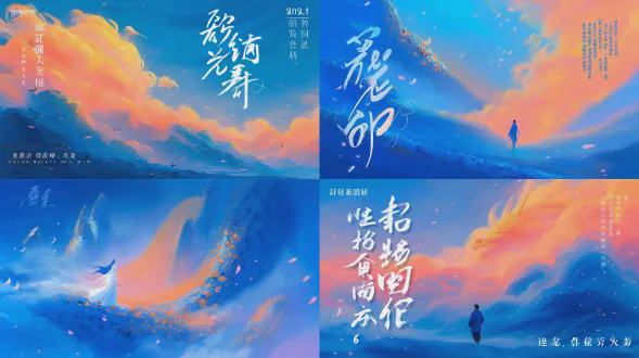 背景是暖色调的，主体占比稍微小一些，画面内容跟参考相似，整体风格保持跟参考图一致。