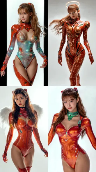 victoria’s secret angel on the show 2080，全景全身照，电影灯光，画质清晰，电影画质，干净的背景趋势，8k smooth。