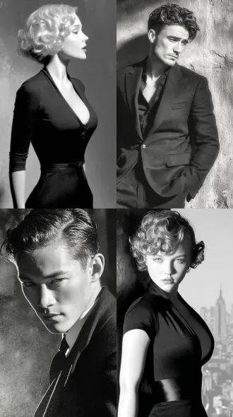 大师风格，黑白胶片，暗调背景，柔和侧光，高对比度，细腻颗粒，忧郁眼神，中性色调，经典构图，深沉氛围，自然光影，低调奢华，人物特写，微妙阴影，怀旧质感，胶片噪点，情感传达，静谧场景，高光细节，深邃表情，艺术摄影，经典黑白，50mm镜头，低饱和度，高锐度，柔焦效果，胶片颗粒，暗角效果，情绪张力。