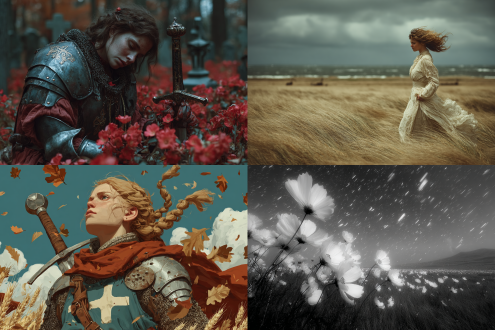 没来由百厌离网，就一阵间，不知怎样好。 红尘一曲蝶恋花，春草秋叶天地遥。 醉里拔剑断愁云，往日种种，止不住又恼。 星海银河渡飞廉，千里江山万人朝。