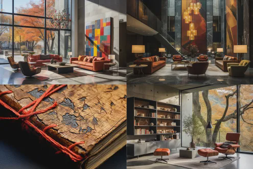 墙上竖式装裱的行书书法作品“解佩令·宇宙之光”，特写镜头，纹理细腻的宣纸，浓淡干湿的墨色变化，笔触流畅有力，古典雅致的装裱，柔和的自然侧光，突出墨韵与纸张质感，宁静深邃的东方美学，富有哲思与时空感。书法艺术，竖幅，行书，特写镜头，宣纸纹理，墨色层次，古典装裱，自然侧光，东方美学，宁静深邃，哲思。