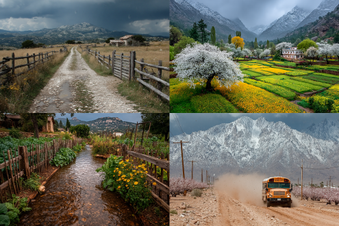 东篱甘霖哺骄阳，莘莘苗圃得长春。 中道南山耕不辍，杏坛风云战乾坤。