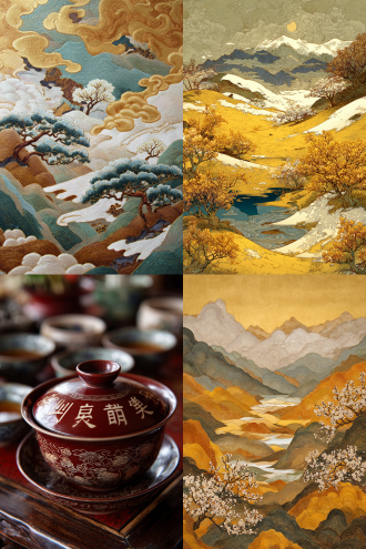 气流凝霜忽屏息，春山重叠无痕。 天地粉墨涂苍黄。 盘中奇巧，锦字回文，何处是罗城？ 焦桐裂帛传天籁， 云中可闻星月共语。 雪落无声送清秋， 寒梅着色，芝兰袖香，此刻成永恒。