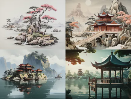 春山叠翠，秋水皱眉，长亭送别。 瞳孔云过雨落，想当初，形从影随。 数载同研共笔，缘深情难解。 启明星，遥指苍穹，扬帆向海志远方。 孤勇止不住流年，浪淘尽，多少代豪杰？ 九剑睥睨江湖，走偏锋，独行无邪。 灯盏明灭，檐角风铃时光摇碎。 掌纹镌刻成冰裂，临摹已泛黄。