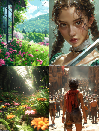 犹记，六脉神剑，凌波微步，苍生佛法不负，入天龙八部。 石林矗白塔，妙法莲华。凤尾蕉绿，松竹入虚空，花飞雀舞。