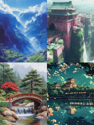 树影拂尘弦频扫，香阶玉桥枕。 飞花轮指，离切返闷，何处是泪痕？ 鸾凤和鸣风雨舟，不惧龙潭深。 高山流水，同频共振，执手无需问。