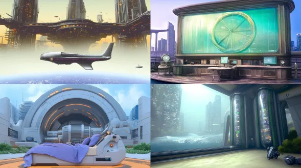 设计游戏科幻背景