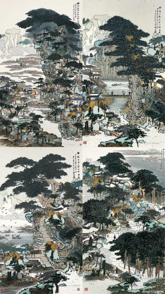 山水画