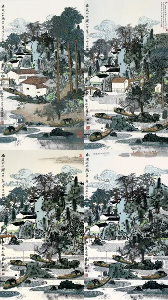 山水画