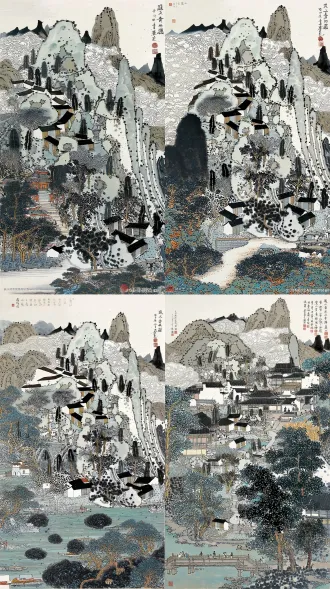 山水画
