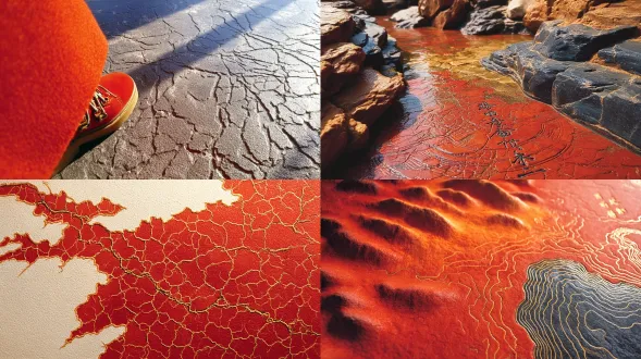 结合陶瓷冰裂纹，生成纹样地图，参照图片