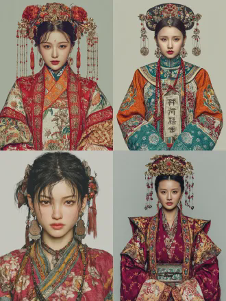一个20 岁的中国古代女子，清秀灵动、耐看元气脸，眉眼带点狡黠，可盐可甜，穿中国古代宫女装，清纯，身高：162cm，身形匀称，不柔弱、不刻意娇柔。真人电影风格，纯白背景，正面中景肖像
