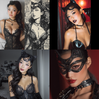 亚洲美女catwoman