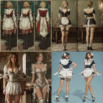 女仆装美女