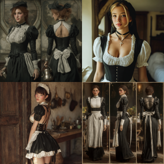 女仆装美女