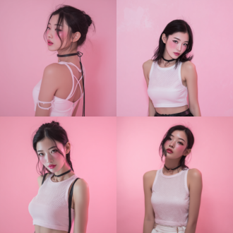 生成类似美女