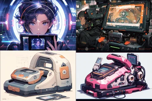 卡通科技扫描仪