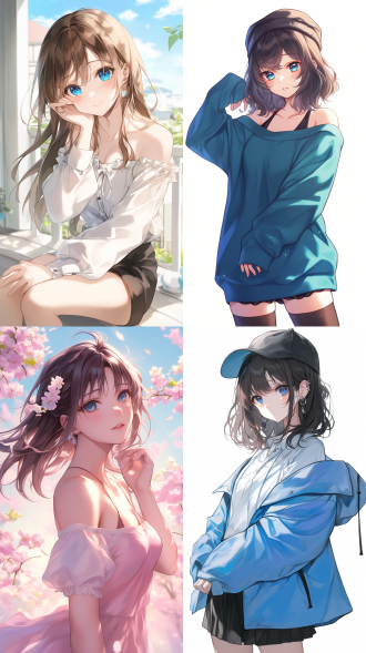 动漫美少女