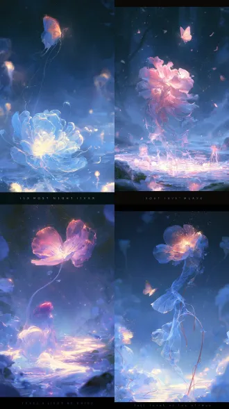 奇幻 蝴蝶花 永夜星河