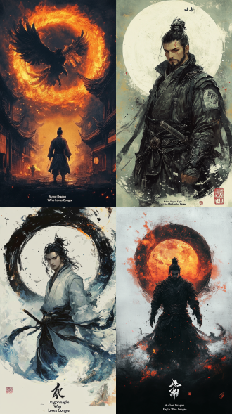 书籍封面设计，黑科技与修仙融合，戒指系统为核心，帅气人物居中，东神宗背景，爆款视觉风格，高对比度，鲜艳色彩，丰富细节，清晰光影，奇幻氛围，标准人物比例，字体集中排版，底部小字《作者：爱吃糊米汤的龙鹰》，广角镜头，动态构图，金属与灵气交织，未来感与古风结合，强烈视觉冲击