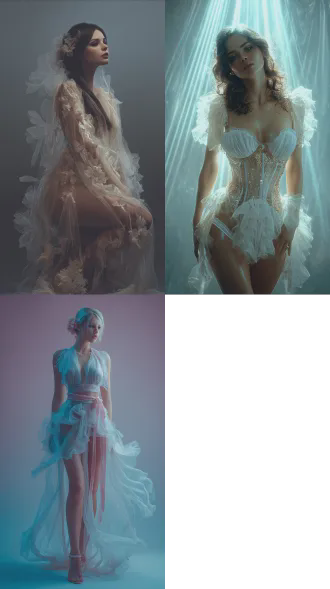 格唯美主义的美女，现代风格，虚幻感，超写实，全身图，影视级画质