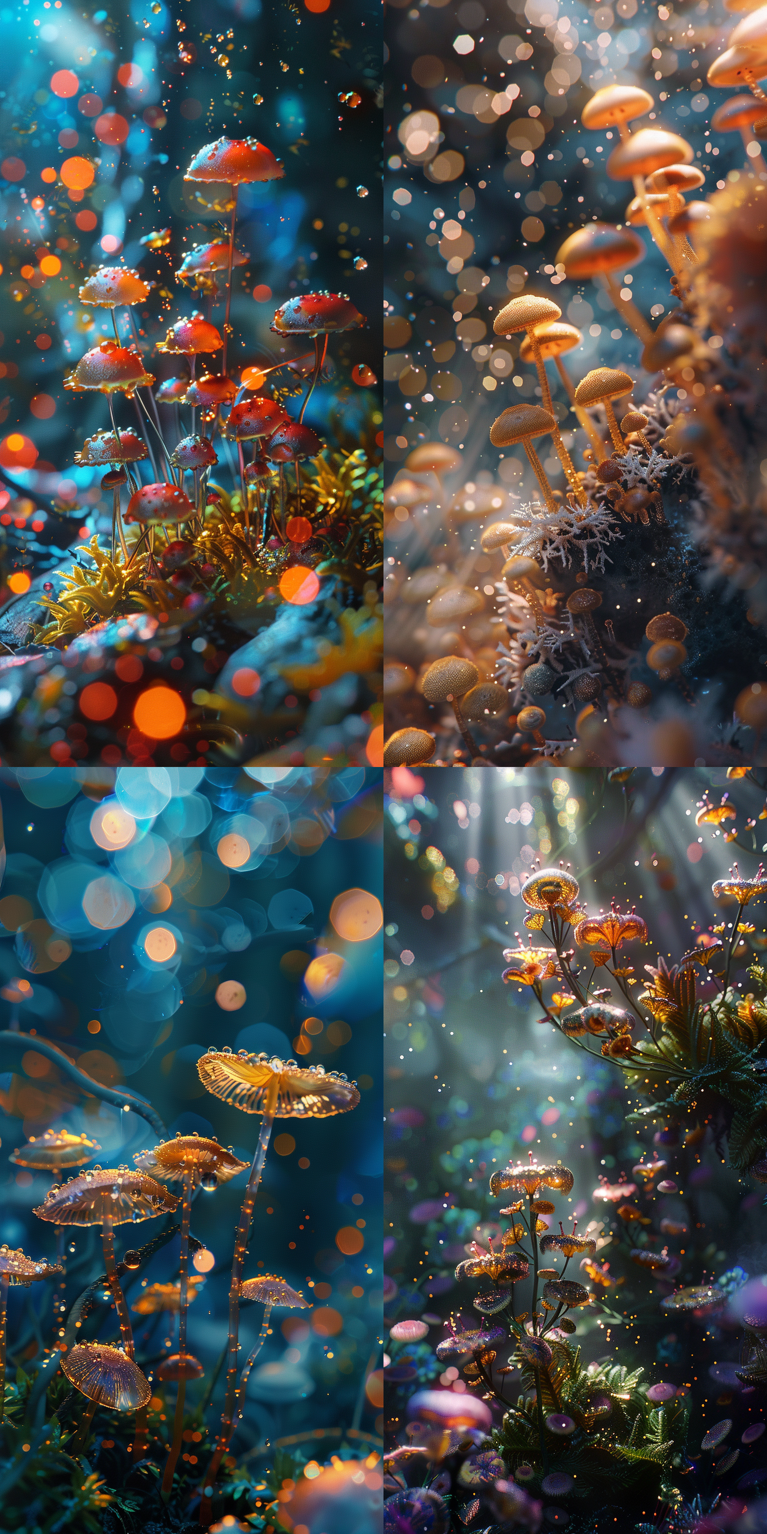 微观世界，杰作，8k，最佳质量，优质构图，东方传说，高光，柔焦，神秘氛围。