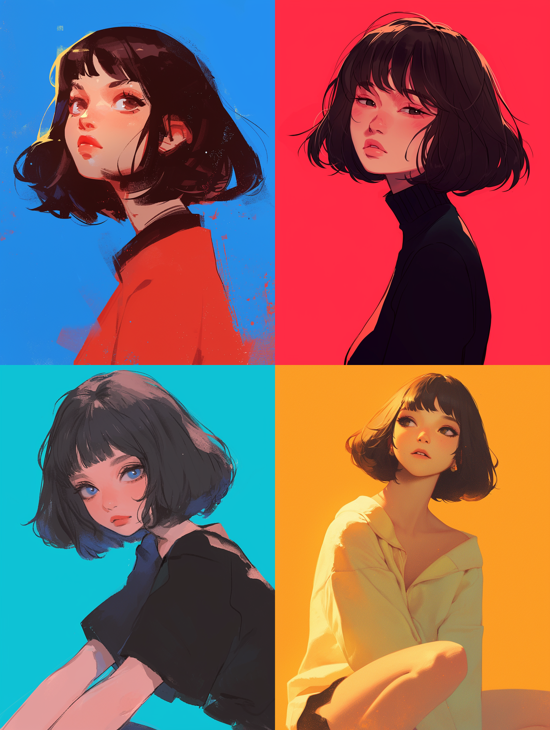 一个女孩，皮克斯