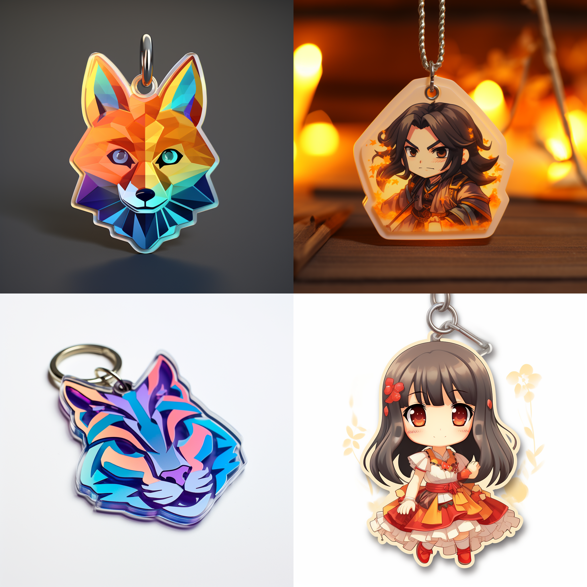 亚克力钥匙扣logo