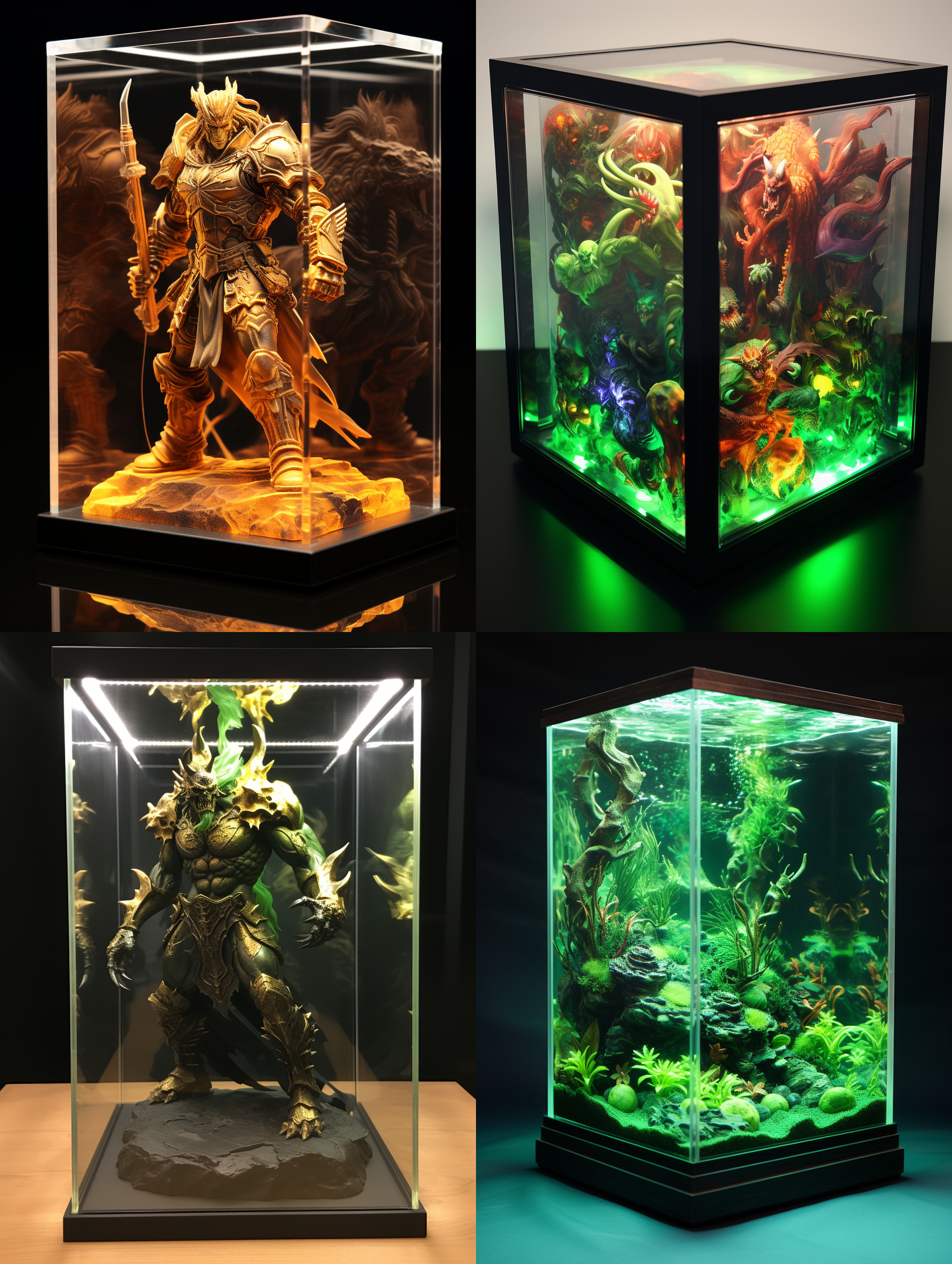 亚克力展示盒，魔兽世界