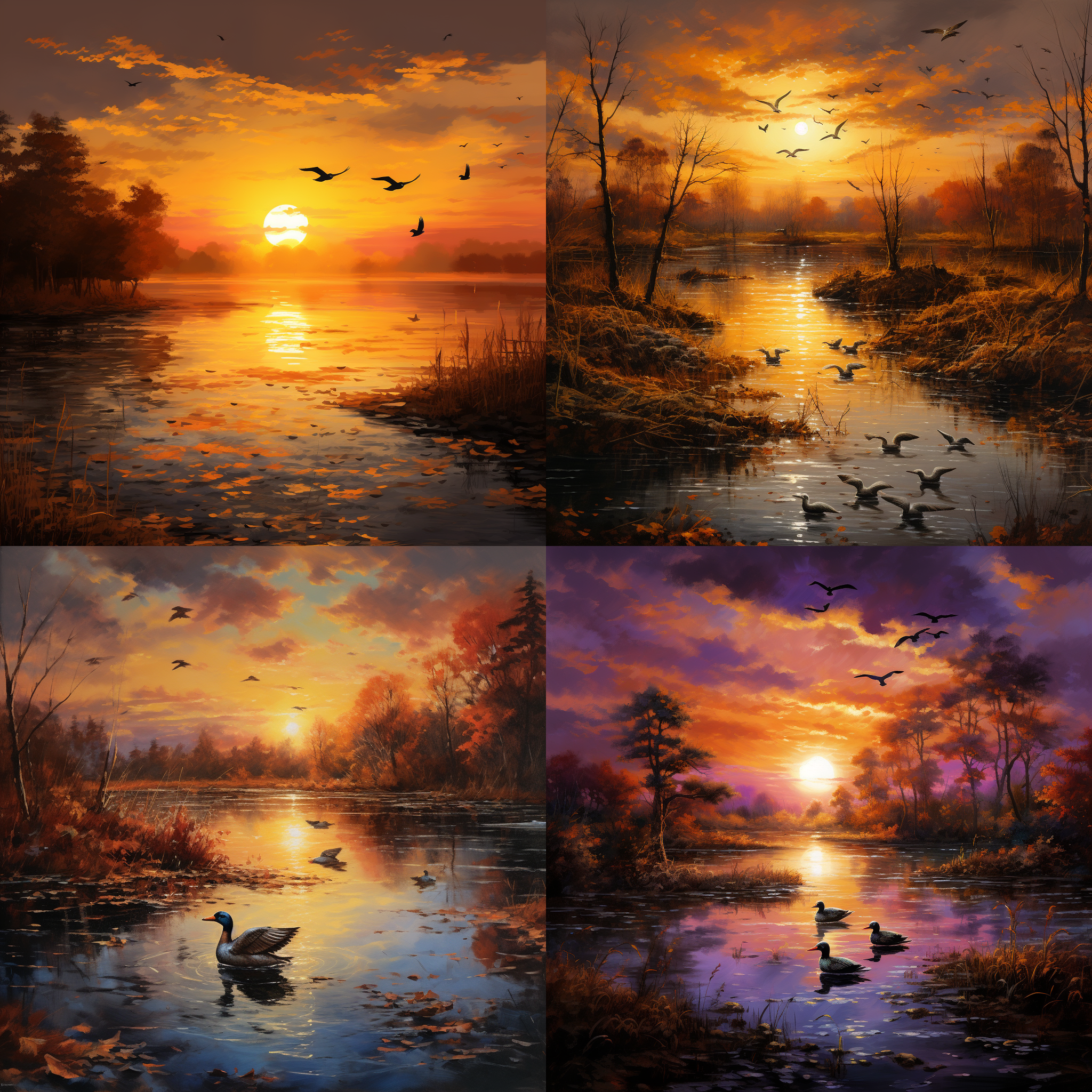 落霞与孤鹜齐飞，秋水共长天一色。