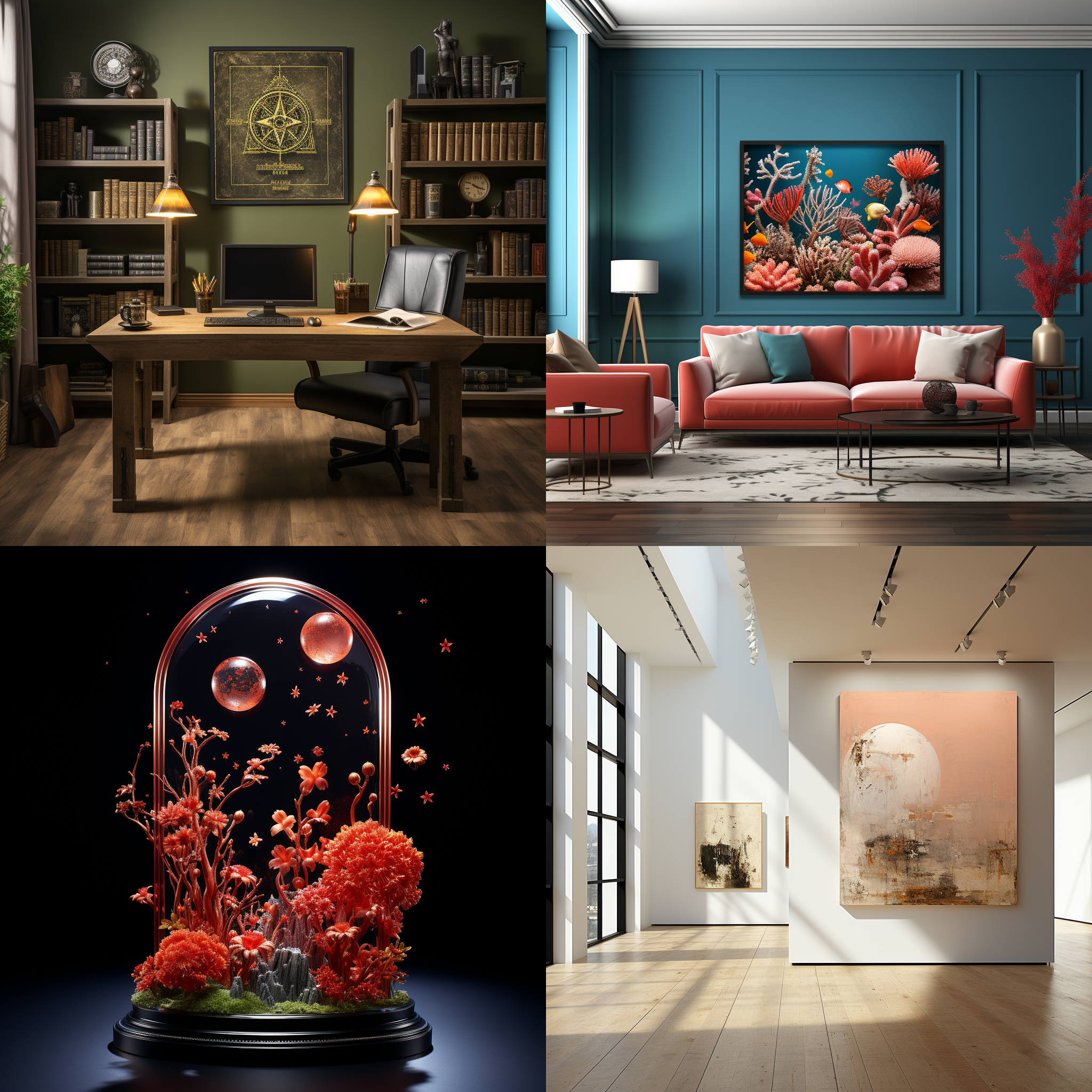 展示一块亚克力板