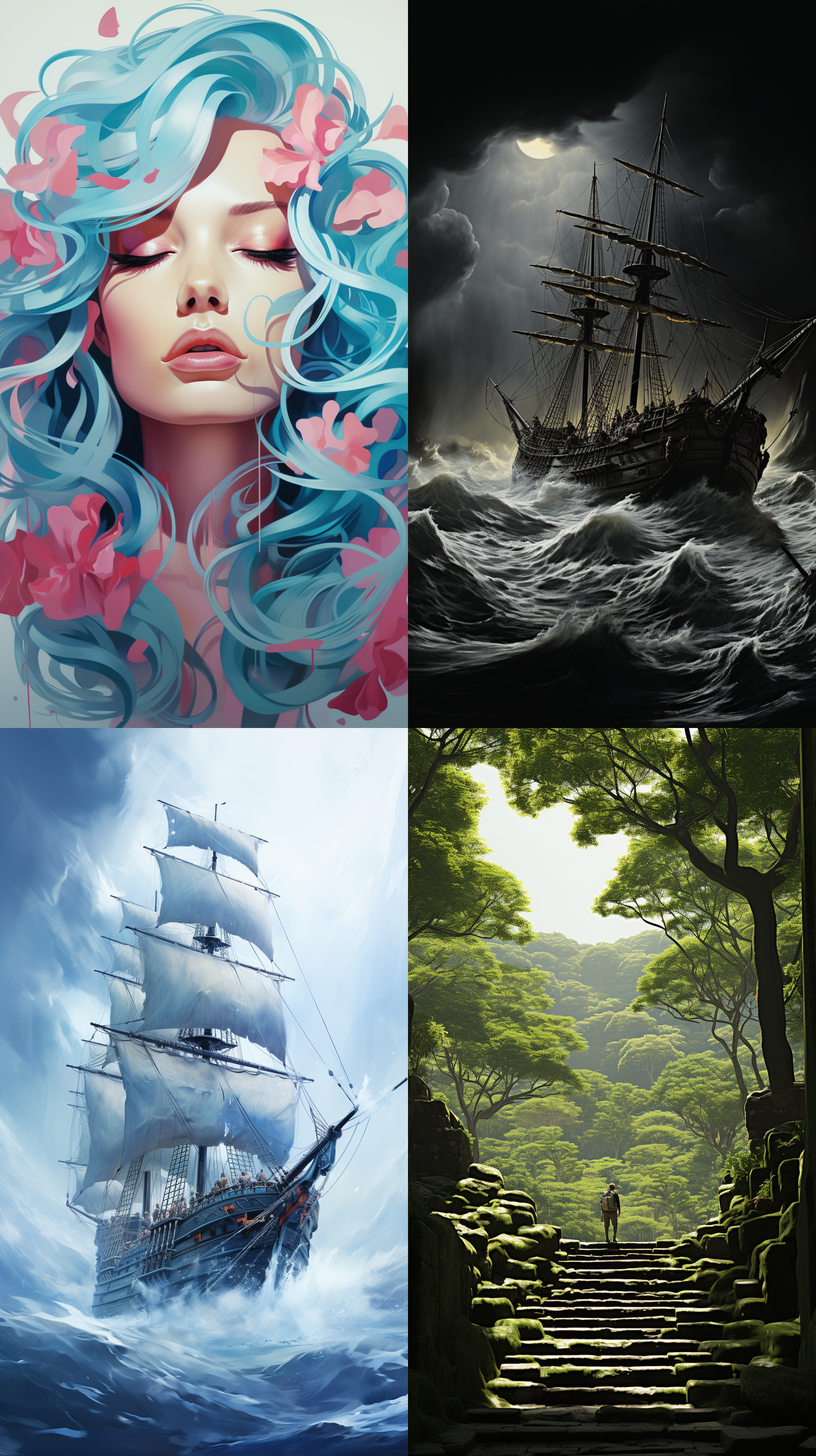 唯美的，质感强，史诗之光，流行艺术，天马行空