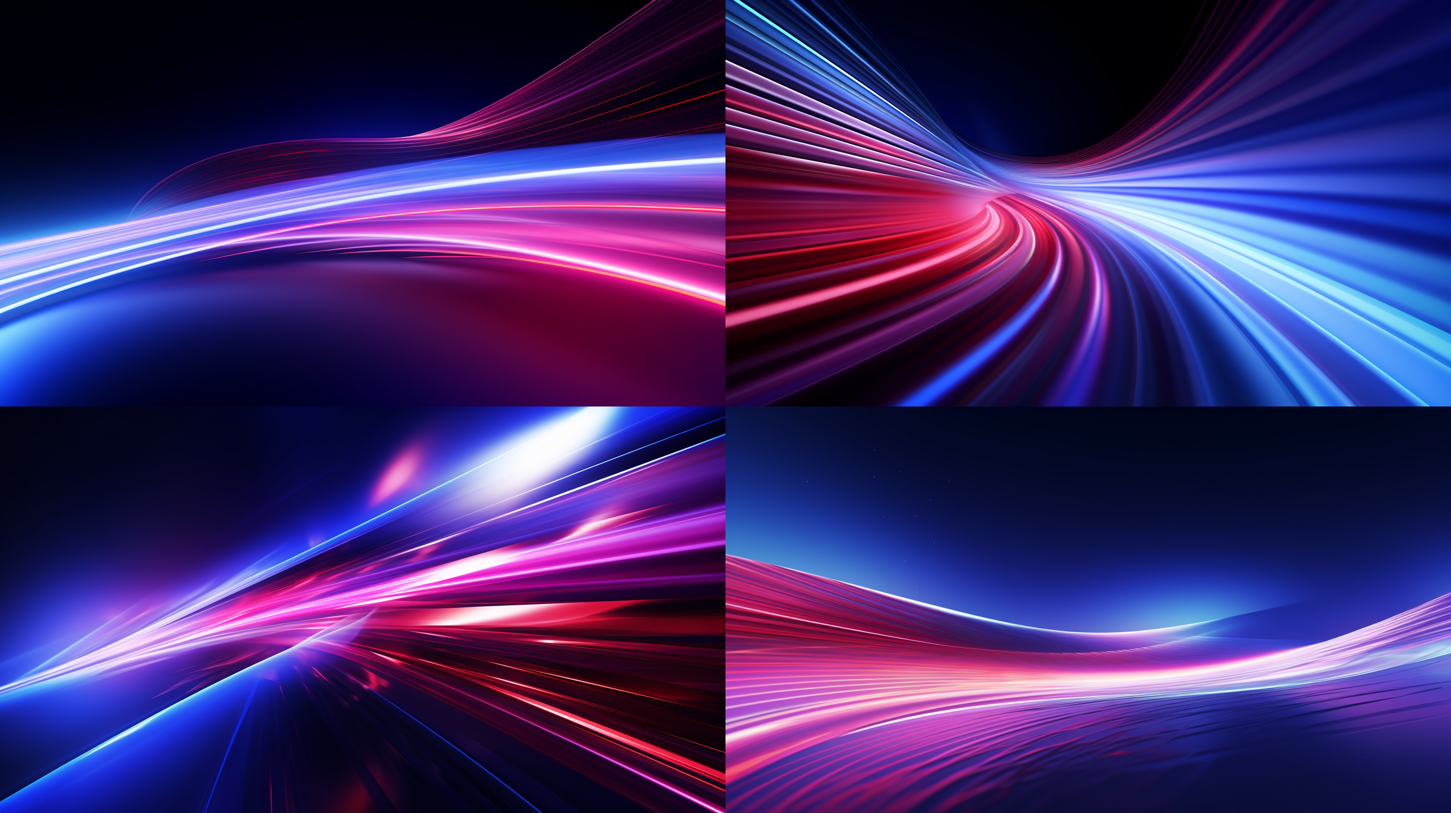 a blue and purple background with blurred lights, in the style of victor enrich, transportcore, rollerwave, realistic depiction of light, high speed film, immersive, light red and dark blue