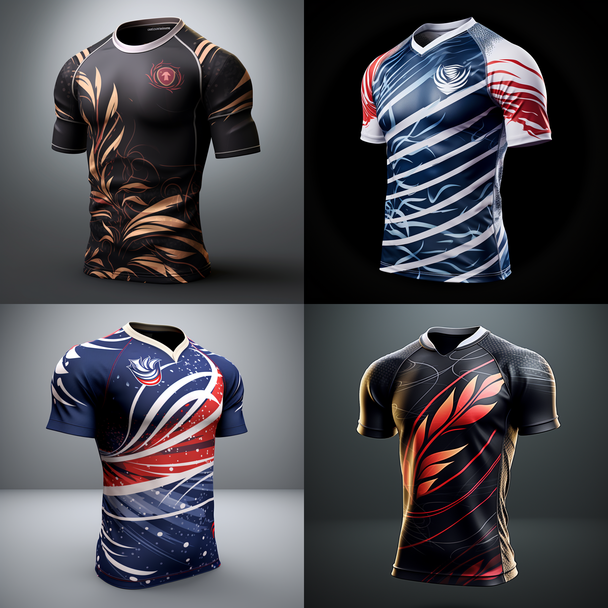 设计一款橄榄球服，在美国市场销售