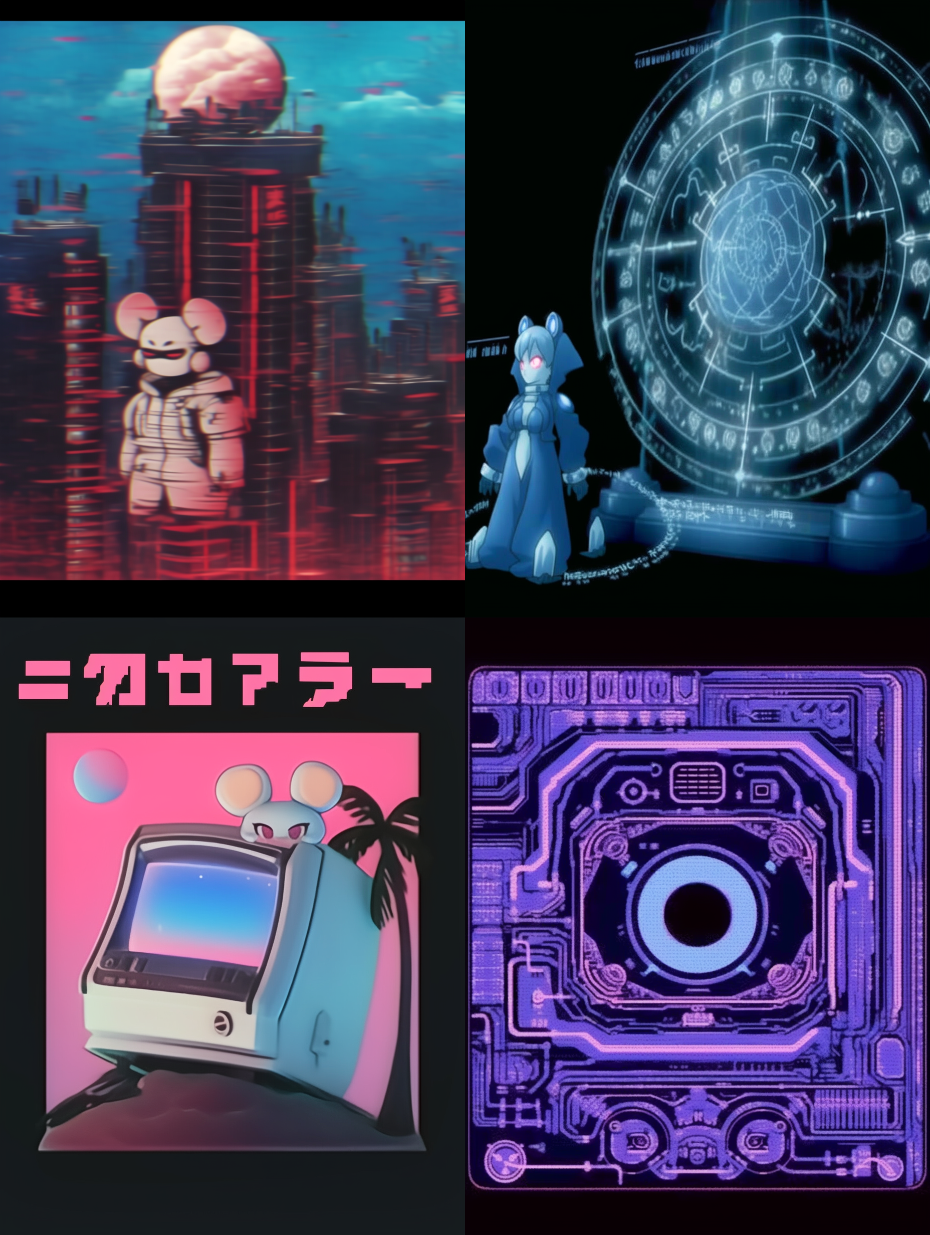 换一个科技风格背景，带字母