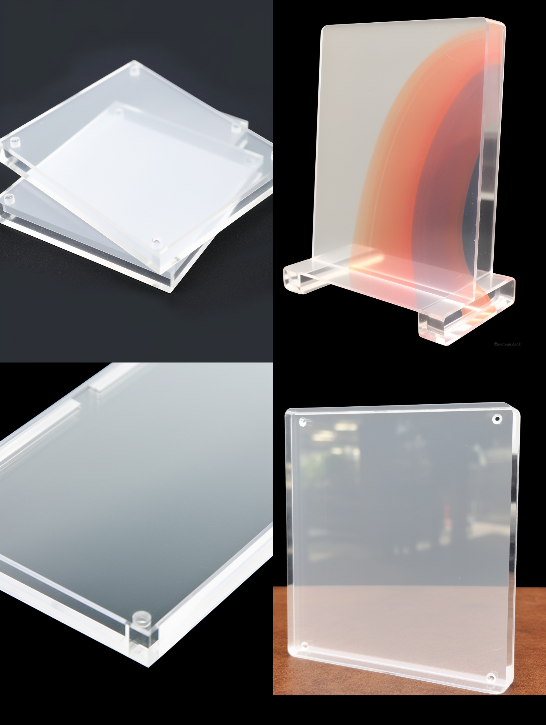 无印刷亚克力板，厚的，产品图片，白底