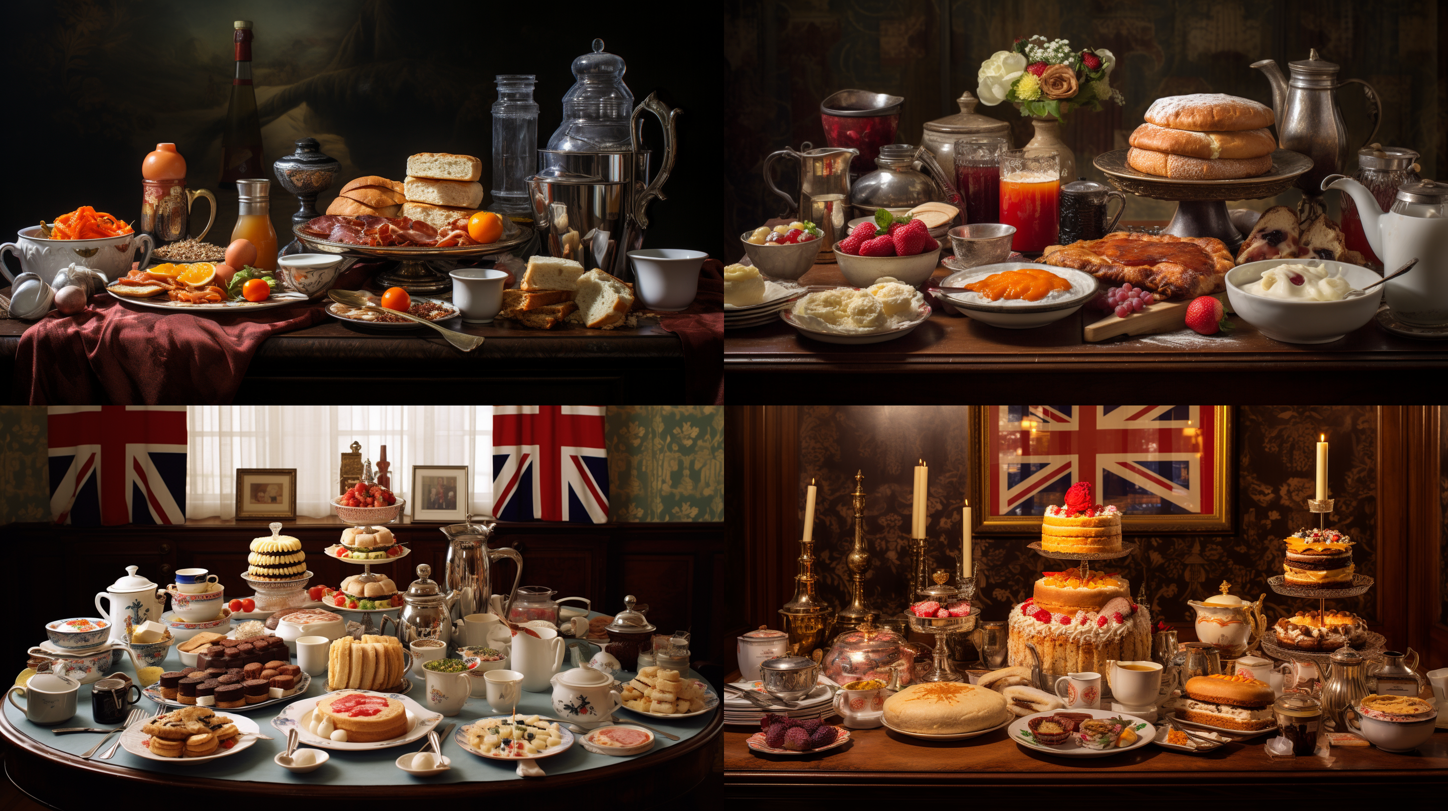 精致的英式早餐