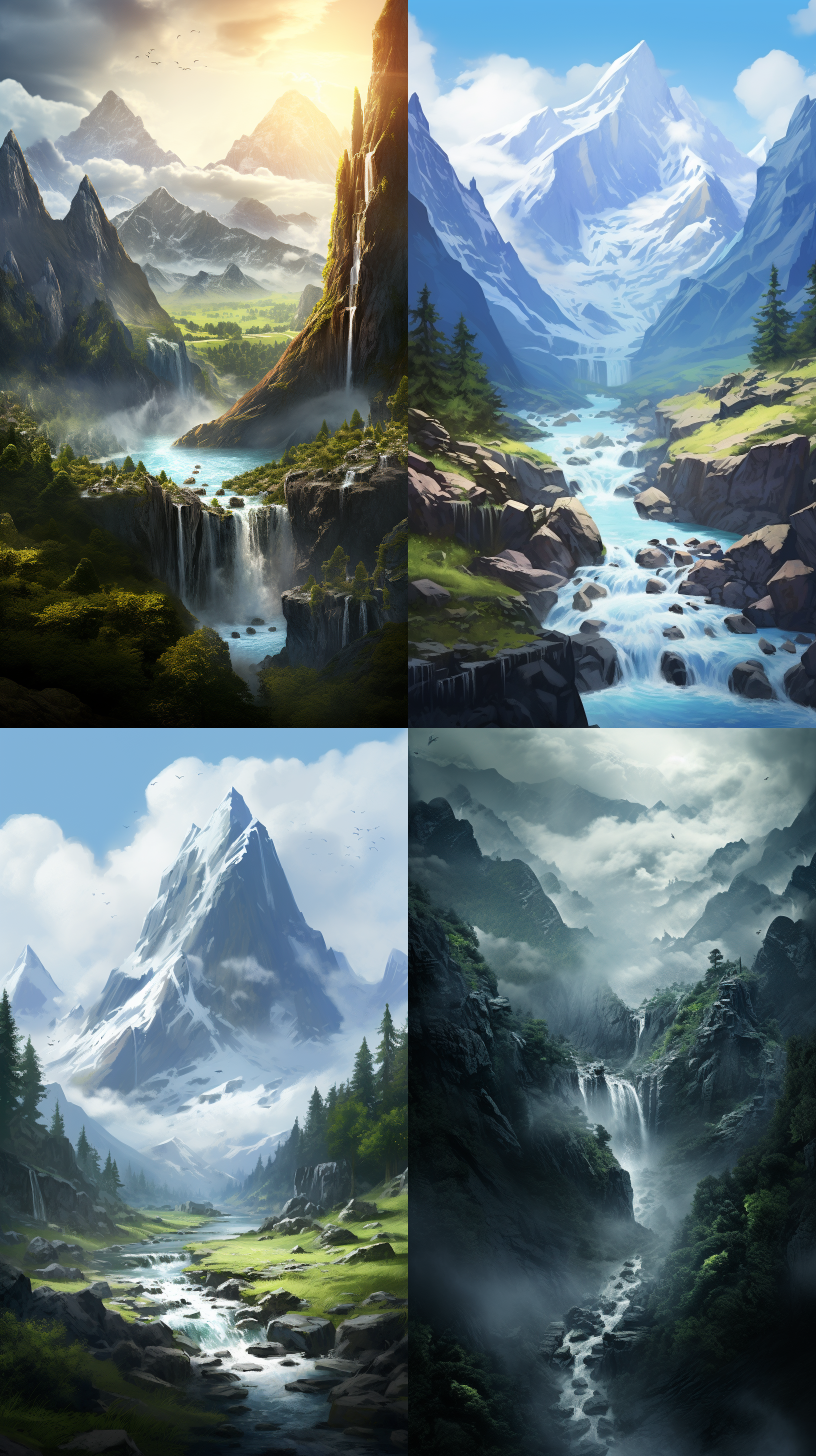 高山流水