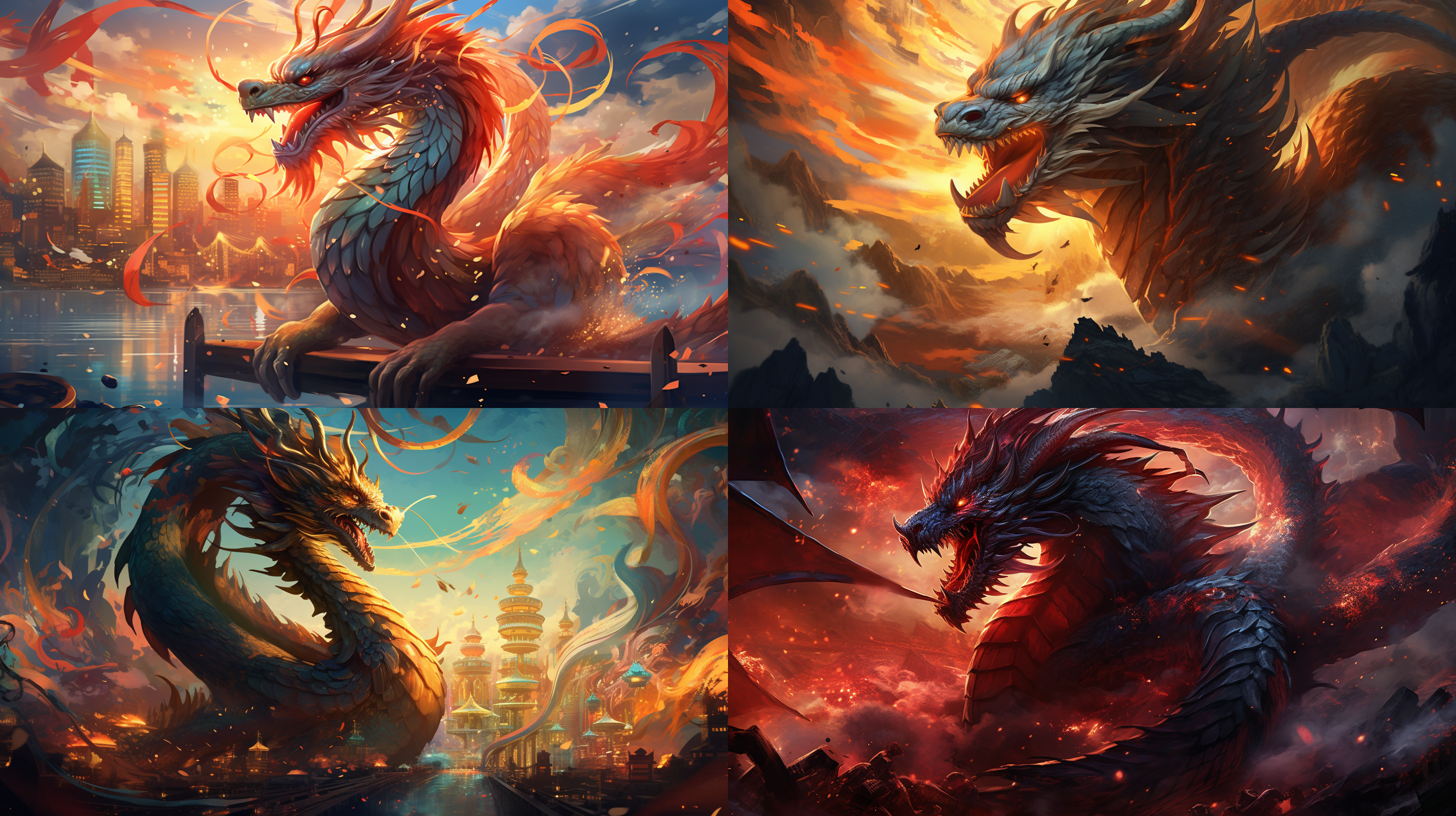 龙年海报 新年海报