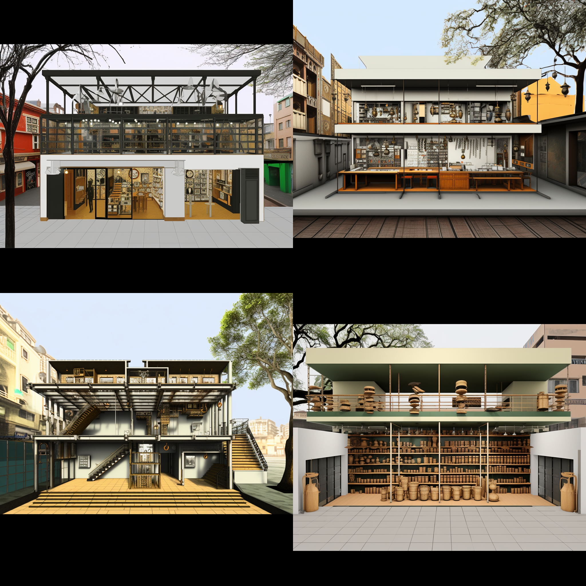 细节更丰富，货品很多，更加真实