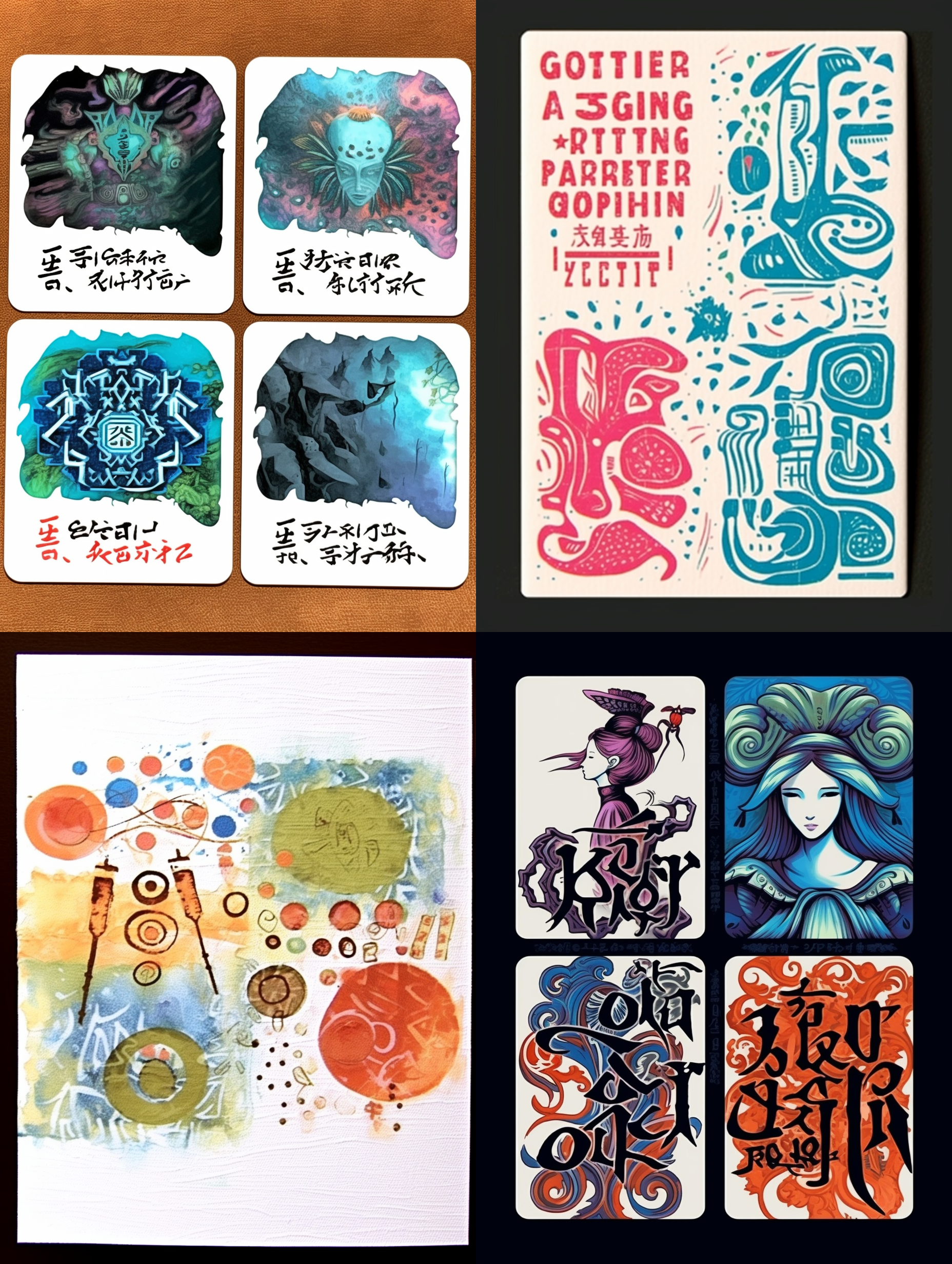 一张卡片，上面写着“产地直销”的四个文字，卡片上有一些有趣的色彩图案