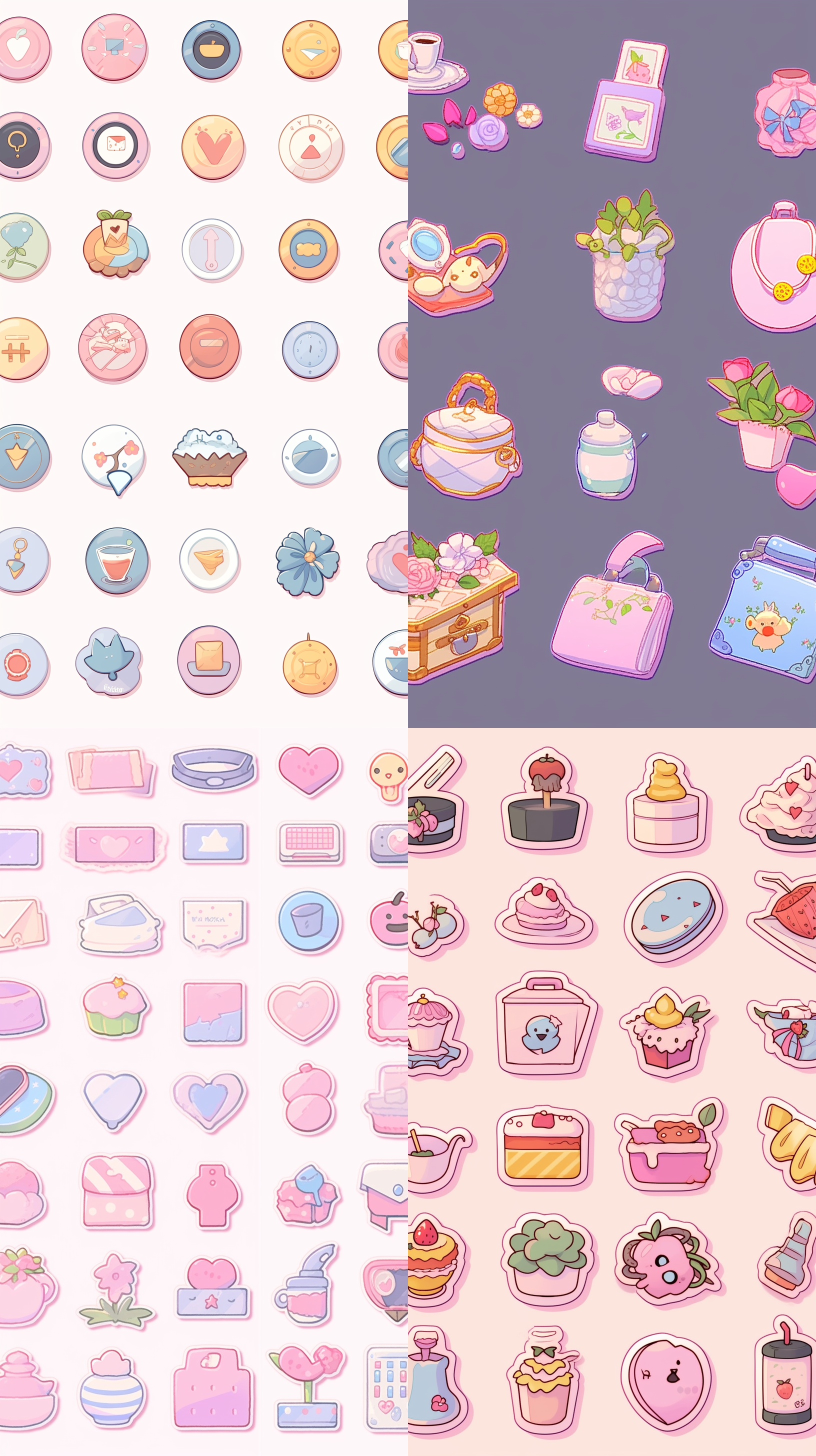 图标，按钮，手绘，可爱，道具，