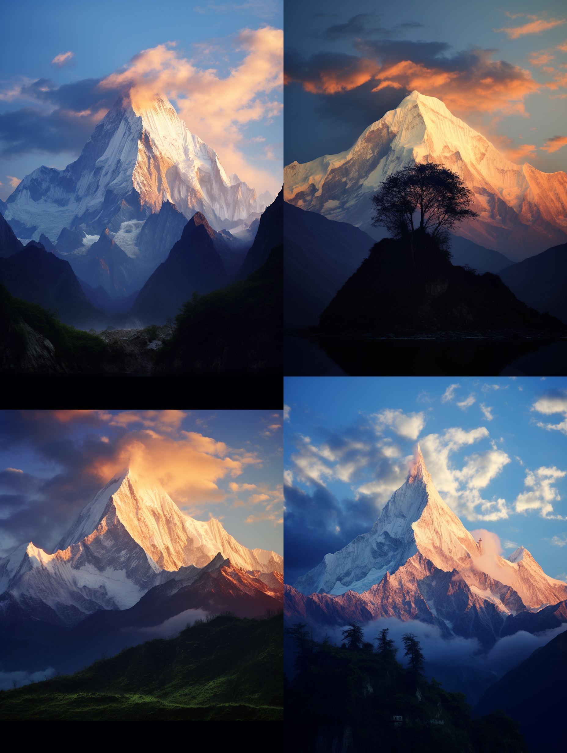 写实 极其精致和美丽 照片 超级高分辨率 大文件 风景