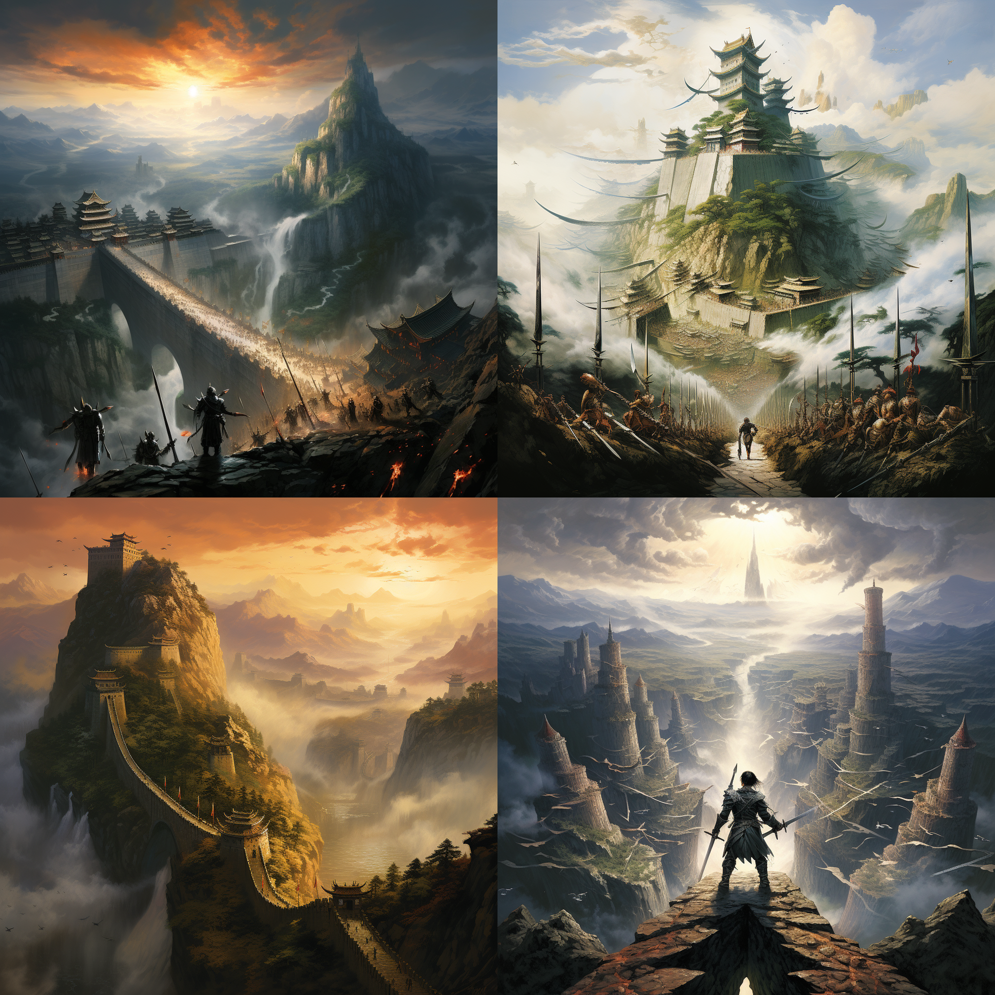 剑来中的剑气长城，充满了剑气